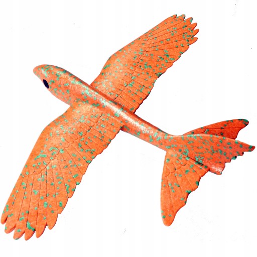 HRAČKA KITE PRE DETI LETÁK STYROFOAM Šípkový BIRD KLUZÁK ČERVENÝ