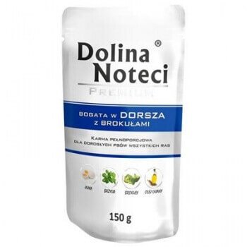 Dolina Noteci Krmivo pre psov treska brokolica 150g