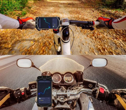 SILNÝ DRŽIAK NA BICYKEL NA TELEFÓN, RIADKA BICYKLA, SILIKÓNOVÝ, NASTAVITEĽNÝ