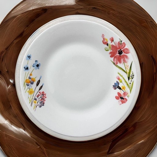 Dezertný tanier 18,5 cm Łąka 9518