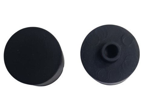 Silikónové uzávery pre okrúhlu trubicu D22 BLACK Flex 360 LED neónová hadica 22 mm