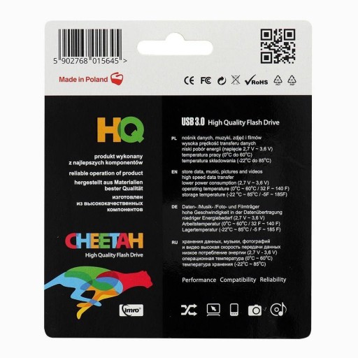 Prenosná pamäť Pendrive Imro Cheetah 8 GB USB 3.0