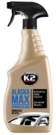 K2 Alaska Max Window Defroster 700 ml Rozpúšťa ľad a námrazu zo skiel auta