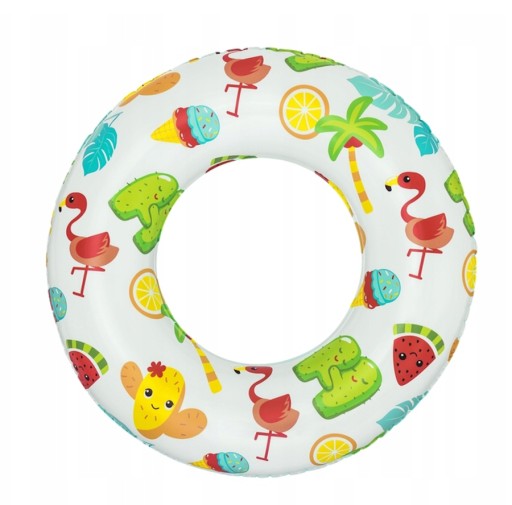 BESTWAY 36014 KOLESOVÝ NAFUKOVACÍ KRUH NA PLÁVANIE 61CM