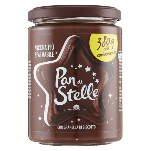 Pan di Stelle Crema Kakao-orieškový krém 380g