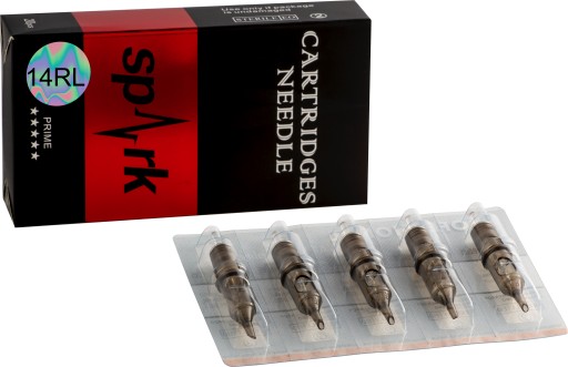 5x14RL, ŠEDÁ SPARK CARTRIDGE - Tetovacie ihly