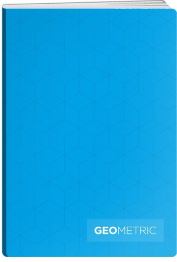 NOTEBOOK A5 32K GEOMETRICKÁ LINE VZOR TETIS MIX