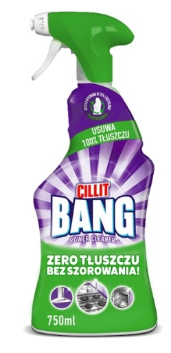 Cillit Bang Grease and Streaks – čistič povrchov – 750 ml