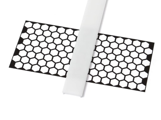 ZÁKLADNÁ PVC LAMPA PRE OFICIÁLNY PROFIL ABCDGHYZ 1M