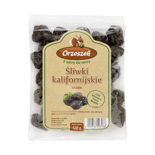 Sušené slivky Orzeszek 250 g