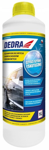 DEDRA ŠAMPÓN NA UMÝVANIE AUTA TEKUTÉ PENOVÝ ŠAMPÓN 1L