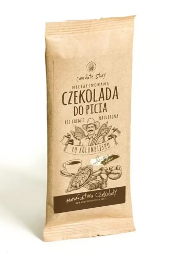 Čokoláda na pitie MLIEKO S KÁVOU 60g Manufaktura