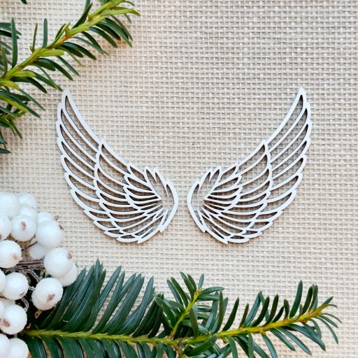 Angel Angel Wings Single 6 ks Biela