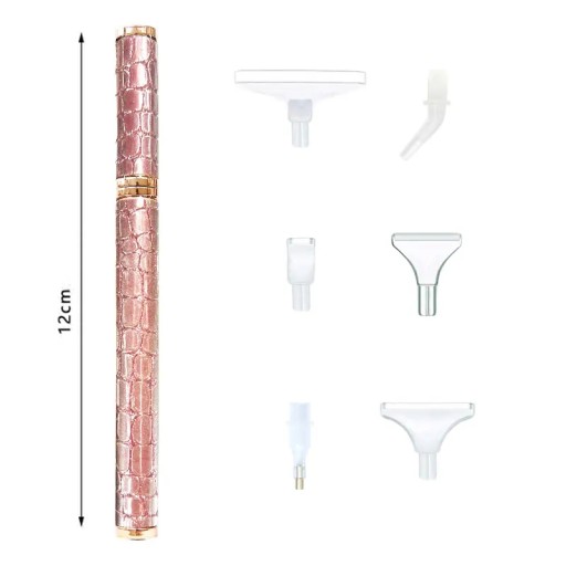 Diamond Embroidery Applicator 6 tips Glamour Colors - Snake Skin