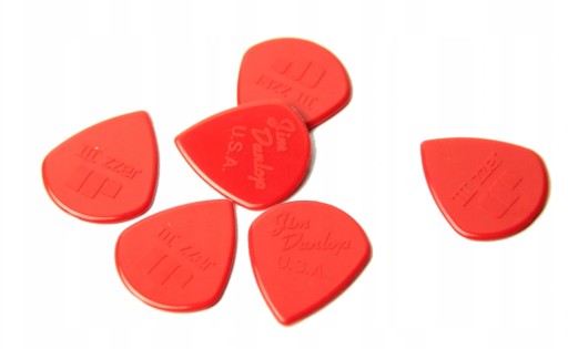 Dunlop Jazz III RD gitarové trsátko, MALÉ, POHODLNÉ