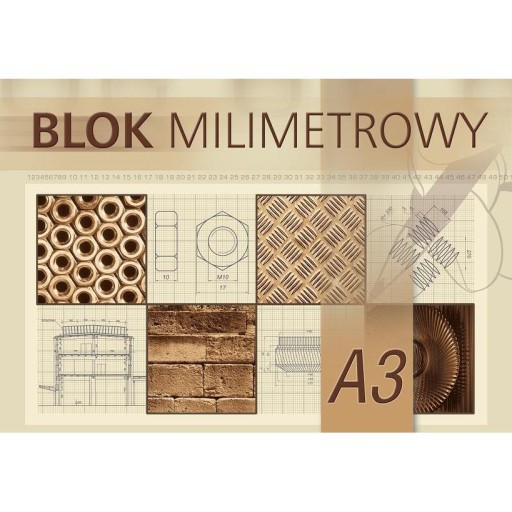 MILIMETROVÝ BLOK A3 20 LISTOV