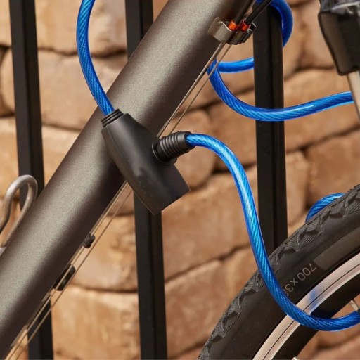 SOLID BIKE LOCK BIKE LOCK KÁBEL S KĽÚČOM DLHÝ 1 meter