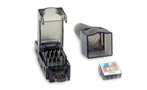 Hodnota Beznástrojový konektor RJ45 Cat.6A UTP