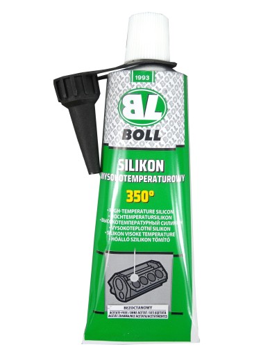 BOLL - VYSOKOTEPLOTNÝ SILIKÓN ČIERNY - 80ML