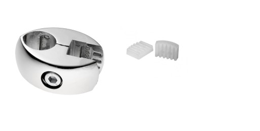 Konektor pre sklenenú platňu GLASS fi25 konektor + vložky