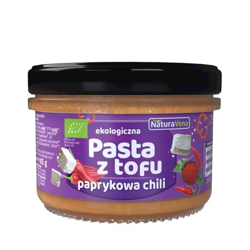Tofu pasta s čili papričkou BIO 185 g Naturavena