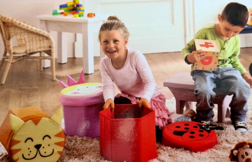 Skladací box na uloženie hračiek LEW