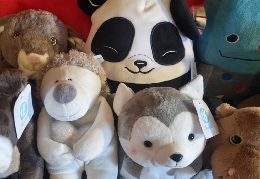 Činčila, PLYŠOVÝ MASKOT HUSKY DOG