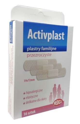 Medica omietka 16 ks, priehľadná