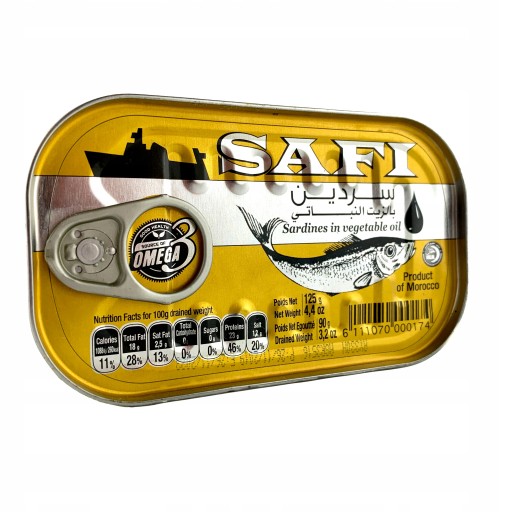Safi Sardinky v oleji 125g