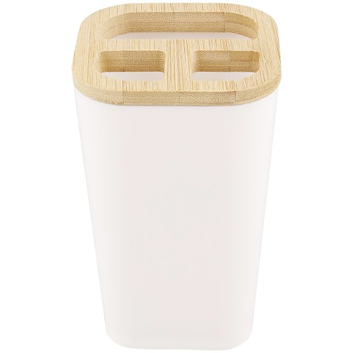 ZÁSOBNÍK ČIERNEHO BAMBUSOVÉHO MYDLA 17CM PLASTOVÝ ODOLNÝ KAPACITA 350 ML