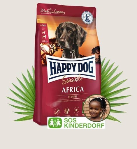 Happy Dog Supreme Africa 300g 300g + ZDARMA!