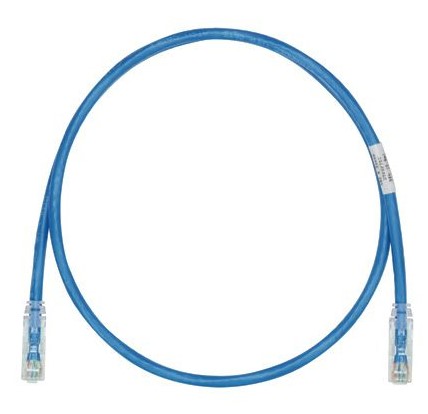 Patchcord U/UTP 24 AWG Cat 6 Panduit 6 m modrý