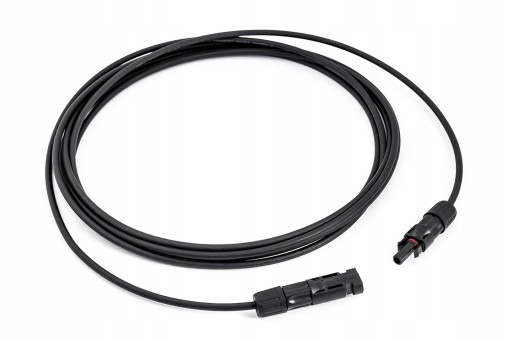 PREDLŽOVACÍ KÁBEL SOLÁRNY 3m 4mm² Typ MC4 čierny
