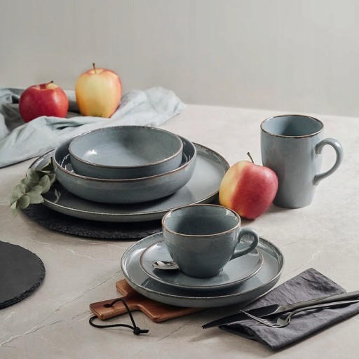 Porcelánová šálka CRAFT 220ml modrá AMBITION