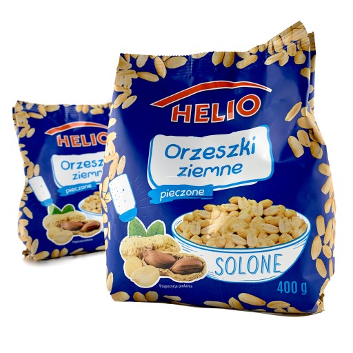 Helio Pečené arašidy solené 400 g