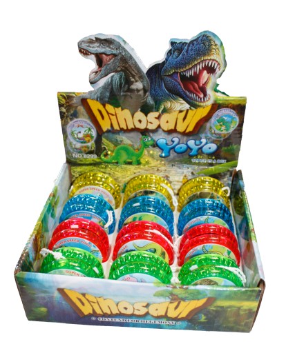 JOJO YOYO FAREBNÉ SVIETIACE DINOSAURY E1683 EMAJ
