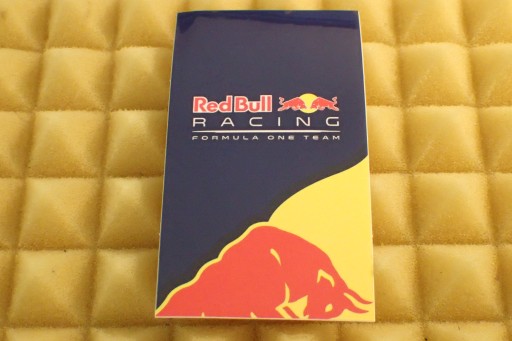 NÁLEPKA RED BULL F1 RACING NÁLEPKA 5 x 8,9 cm