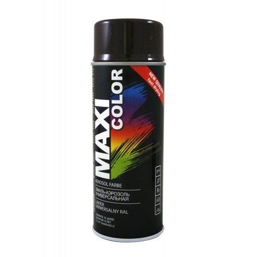 MAXI COLOR SPREJ LESK ČIERNA RAL9005 MOTIP 400ML