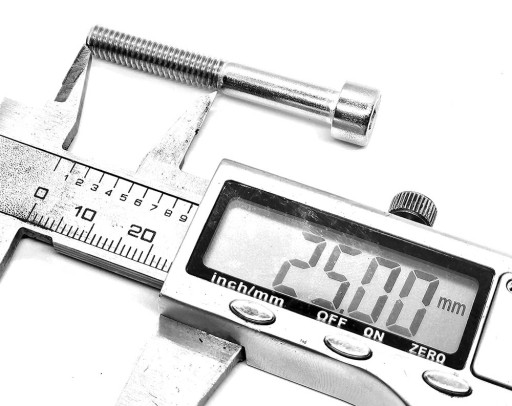 VIDLIČOVÉ SVETLÁ M6x45mm PREDNÉ SVETLÁ, NEREZ