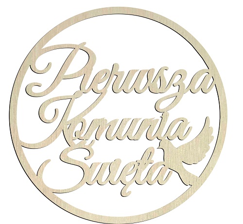 Drevená obručová základňa pre makramé 20cm COMMUNION