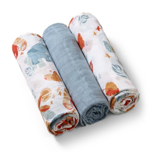 BABYONO SUPER MÄKKÉ MUŠLÍNOVÉ PLIENKY 348/07