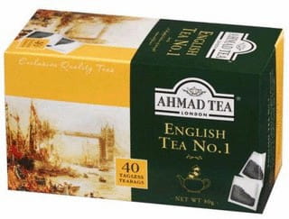 Ahmad Tea English Tea No.1 Čierny čaj 40 vrecúšok