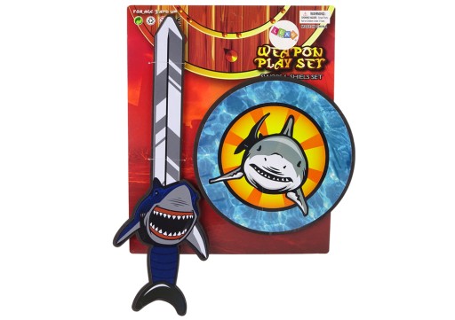 Súprava EVA penového štítu Shark Knight Sword Shield