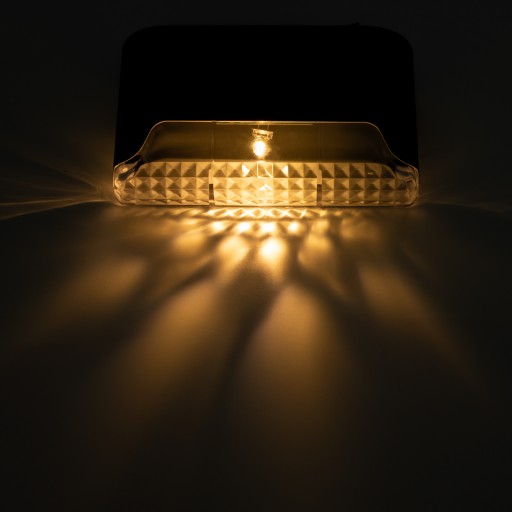 4x SOLÁRNE LED SCHODISKOVÉ LAMPY VONKAJŠIE LAMPY NA TERASOVÉ SCHODISKO VODOtesné