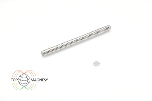 Neodymový cylindrický magnet MW 4x1 N38 50 ks