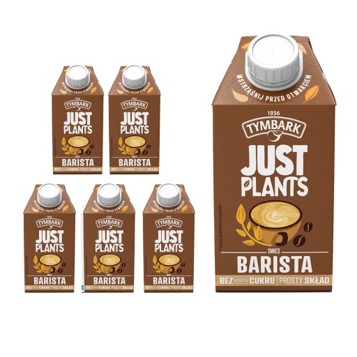 Barista Tymbark Just Plants rastlinný nápoj 0,5l