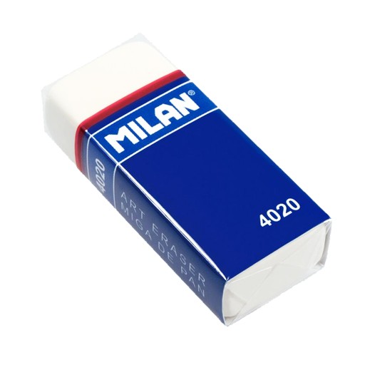 SYNTETICKÁ GUMA, BIELA 4020 MILAN 1 ks.