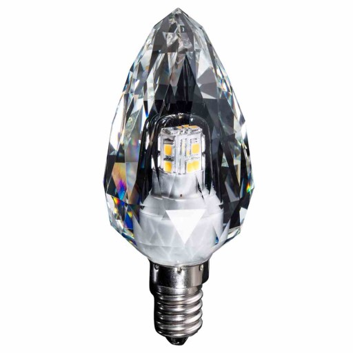 LED žiarovka 4W E14 C37 4000K Crystal