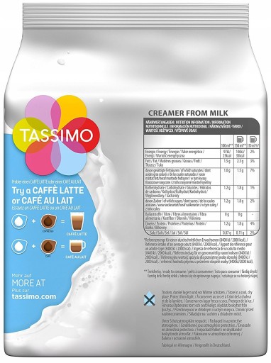 Tassimo Creamer From Milk kapsuly - mlieko 16 ks.