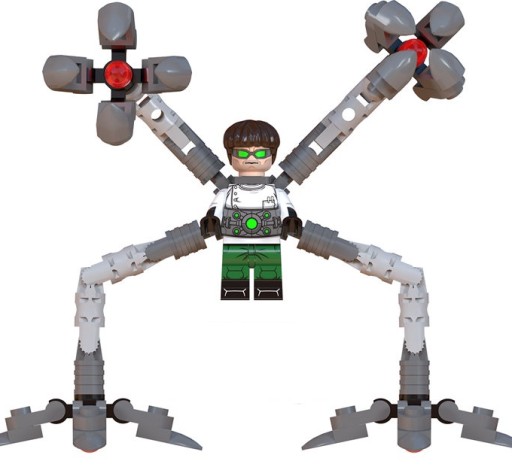 BLOKOVÝ OBRÁZOK DR. DOKTOR CHODBOTA SPIDER-MAN